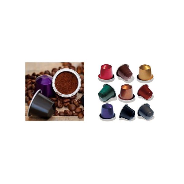 Capsule Filling Sealing SUS304 Coffee Powder Packing Machine