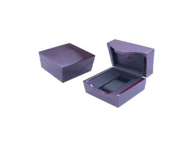 High Glossy Piano Finish LED Watch Display Case Box For Single Packaging