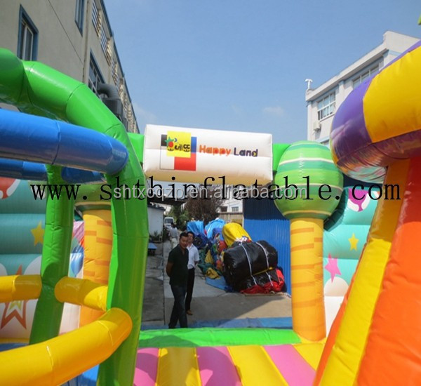 Commercial Grade Inflatable Castle for Kids and Adults Heavy Duty Play Structure for Backyard Fun