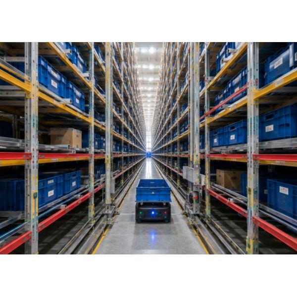 High Precision Multi-SKU Bin Stacker Crane for High-Bay Warehouse Storage