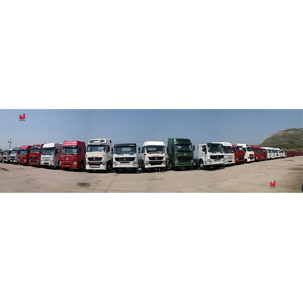 Euro 2 420hp Heavy Duty Tractor Truck 6x4 12.00R20 10 Wheels