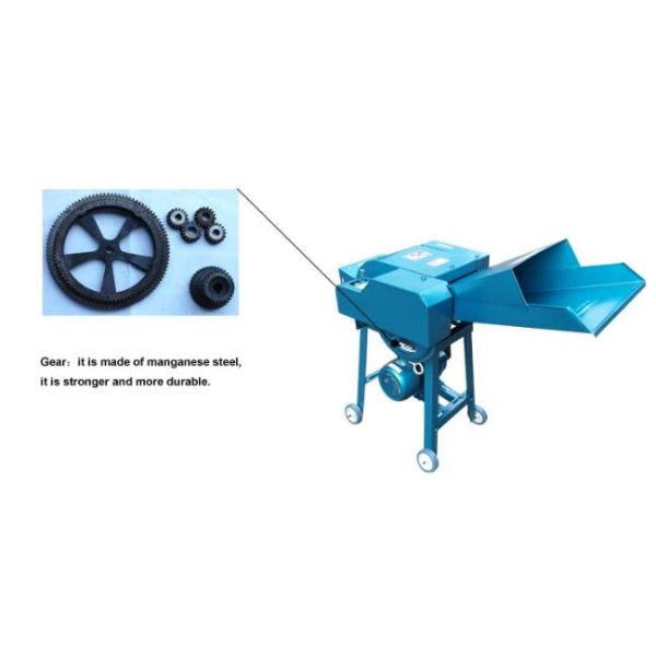 Fully Automatic Livestock Farming Equipment 1000kg/H Mini Chaff Cutter Machine