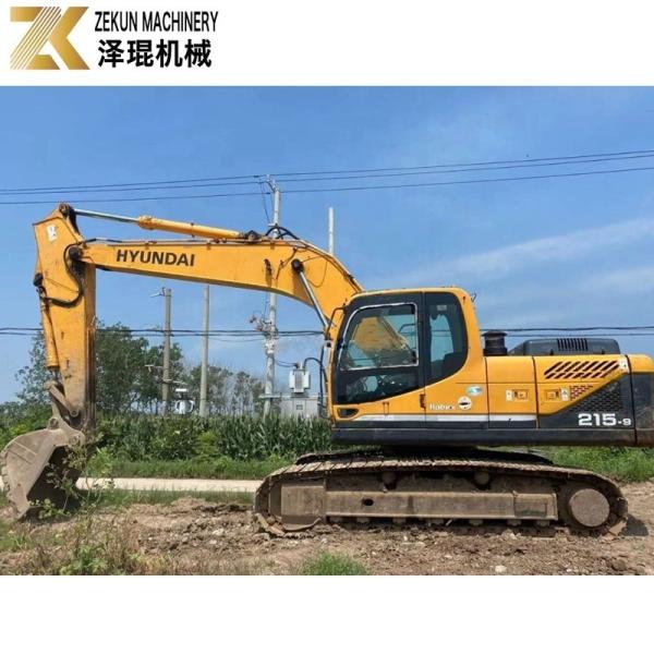 112KW 2018 Hyundai R215 Excavator 215-9 21,5 toneladas Excavatores de segunda mão