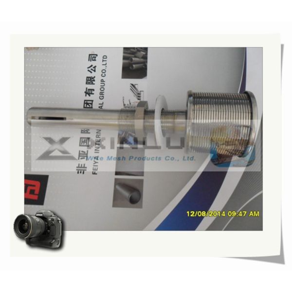 316L Long Neck Johnson Wire Filter Nozzles For Water Treatment