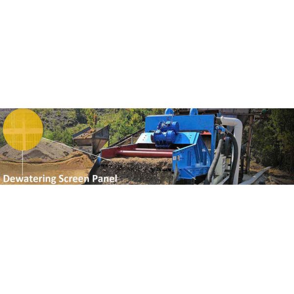 Панель экрана полиуретана горного оборудования Dewatering для песка