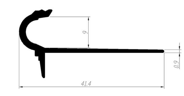 Bullnose Trim Foundry Tile Trim Stair Nosing Tile Trim Tile Corner Bead