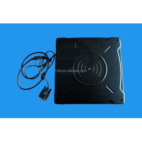PVC 1342khz FDXB Middle Range Distance Eartag Cattle RFID Reader Compatible with Support Card Proximity Cards Feature