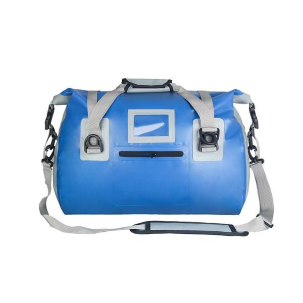 Travel Waterproof Duffel Bag Custom Size Wear Resistance Front Pocket Design