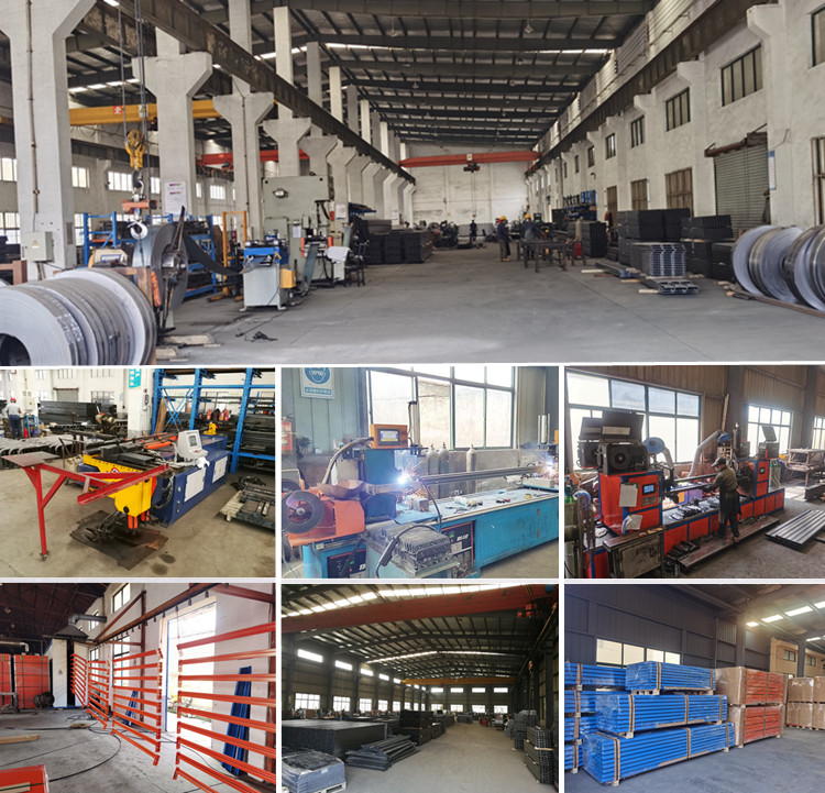 Power Coated Steel Adjustable Selective Pallet Racking for Customized Height and Time