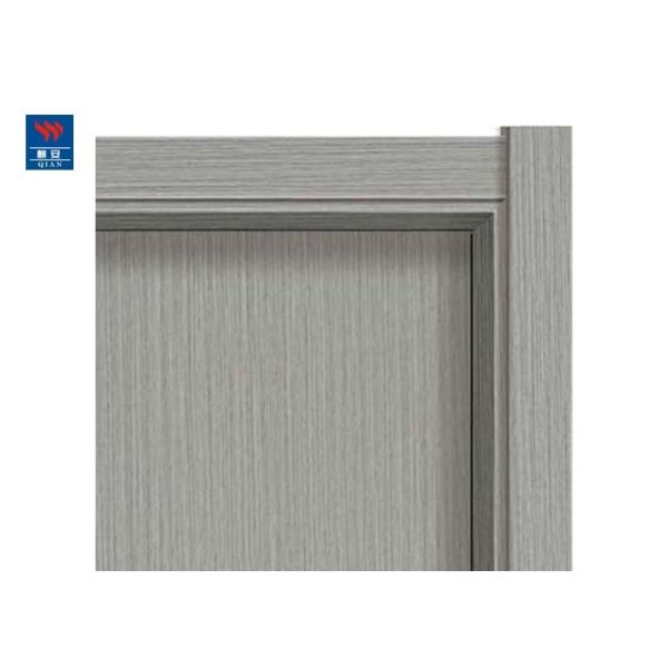 Exterior Bathroom Doors Wood Plastic Composite gray Wpc Eco-Friendly Door