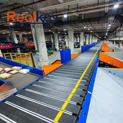 Low Maintenance Automated Narrow Belt Sorter For Parcel Sorting
