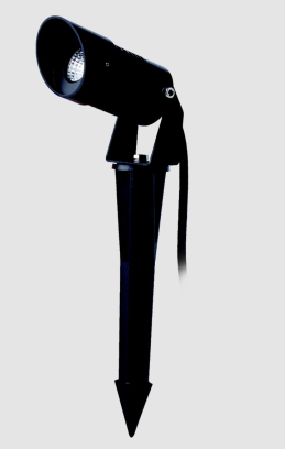 на открытом воздухе света сада СИД 5w, теплый белый свет приведенный шипа сада 12v 110v 220v Ip65 черный