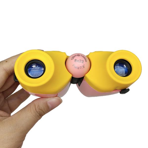 Kids Gift Shockproof 8X21 Compact Waterproof Binoculars For Bird Watching