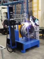 TIG soudage machine de soudage à couture circulaire avec fréquence 50/60Hz et TIG source d'alimentation 500Amp