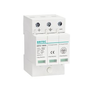 BRPV3-1000 1000V 40kA 3P DC Solar PV Surge Protection Device Surge Arrester Lightning Suppressor surge protection manufacturer