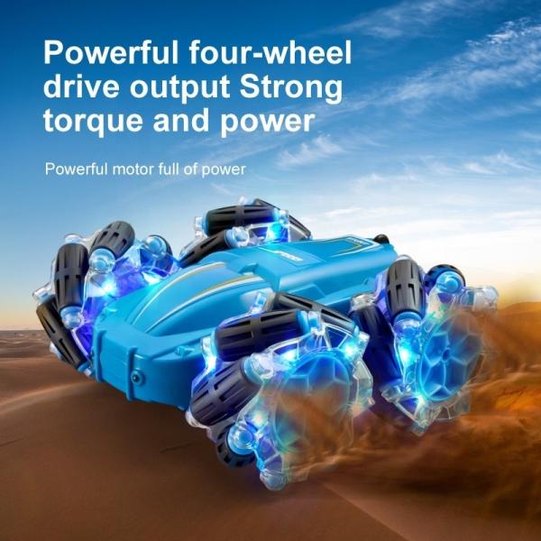 M4 Quatro rodas motrizes Carregamento Leve Float Carro de corrida Brinquedos de crianças Automóveis de controle remoto 1 20 Escala Tempo de carregamento 50MIN