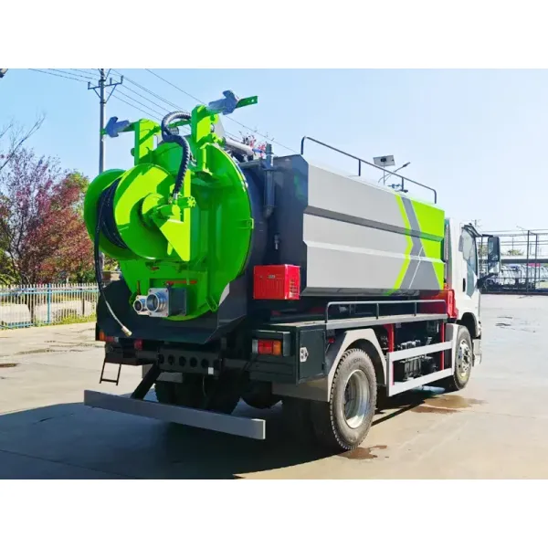 Isuzu 10000 Liters Sewage Vacuum Trucks