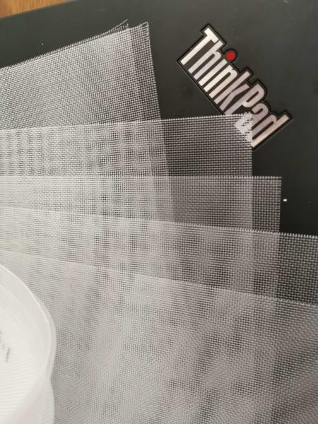 Food Grade Polyester Printing Mesh , DPP180T -27 Woven Filter Mesh in white