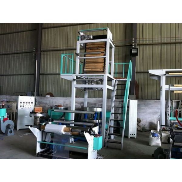 Single Layer Plastic Film Blowing Machine / High Speed Film Blowing Machine