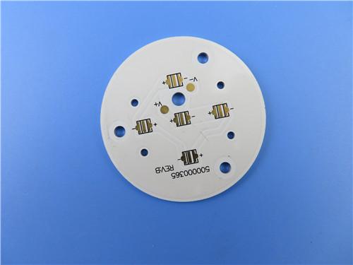 Aluminum 5052 Metal Core PCB ENIG Surface Finish PCB for LED Lighting