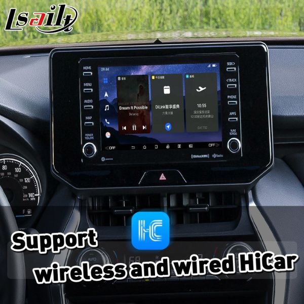 Lsailt Wireless Android Auto Carplay Interface for 2020-Present Toyota Venza Harrier