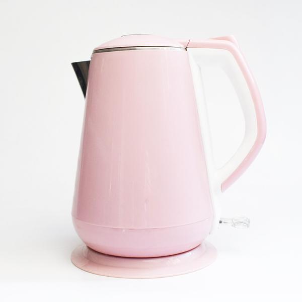 Kitchen Appliance Double Wall Electric Tea Kettle Cordless 1.5L Colorful Kettle