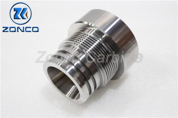 Threaded Nozzle Tungsten Carbide Power Tool Parts Customized