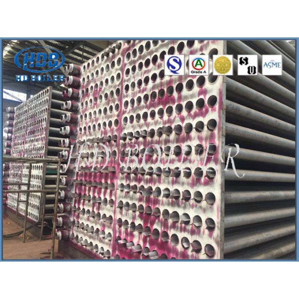 Customized Stainless Steel Painted Tubular Type Air Preheater With High Efficiency
