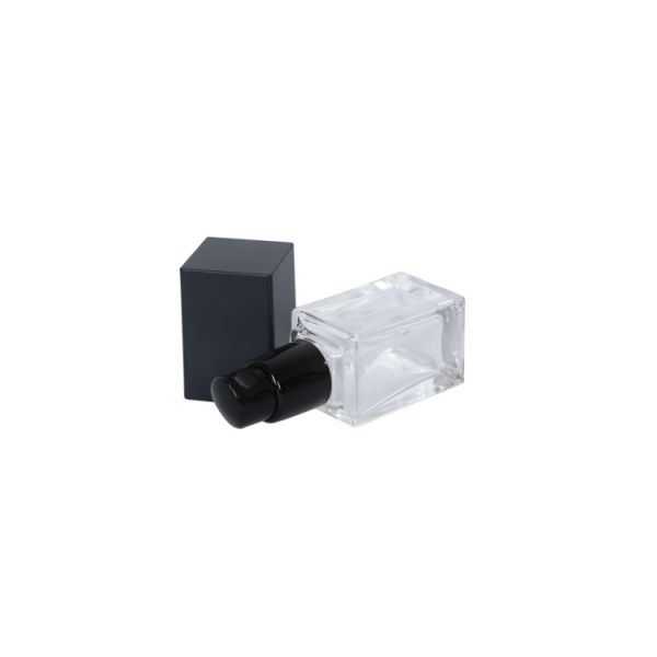 20ml / 30ml Square Shape Glass Foundation Bottle Cosmetic Beauty Packaging UKE04