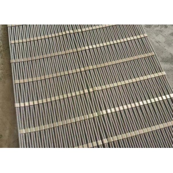 Custom Size Easy Install Ferrule Stainless Steel Cable Mesh For Safety Net