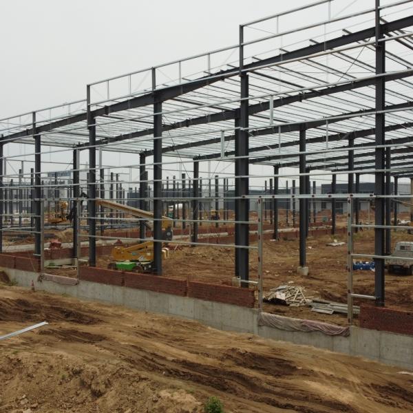 Custom Prefabricated Steel Frame Buildings Hot Dip Galvanized