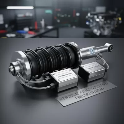 ISO 9001 Certified Air Suspension with Precise Fitment  Mercedes Benz W212 2WD Featuring Dual Core Functions
