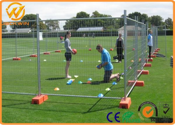 Temporary Galvanized Welded Wire Mesh Fence for Construction Site / Garden