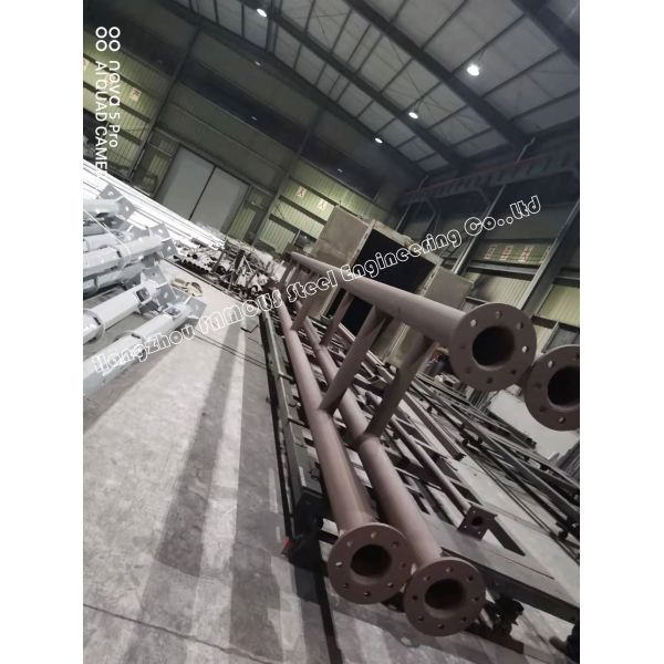 На открытом воздухе горячего погружения Q235 гальванизировать столб знака металла