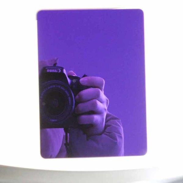 PVD Violet Mirror Finish Decorative Stainless Steel Sheet with 0.3-1.2mm Thickness and 1219*2438mm Size