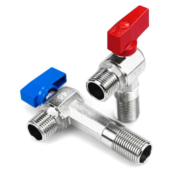 90 Degree 2 Way Angle Valve PN10 PN16 PN20 Male Shower Water Angle Valve
