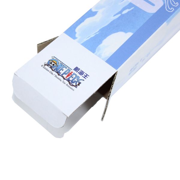 Cartoon Recycled Kraft 1 Piece Gift Boxes For Umbrella Glossy / Matte Lamination