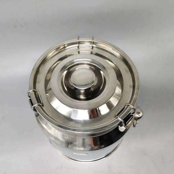 Mini 9L Stainless Steel Milk Can Polished Goat Sheep Cow Used Pails