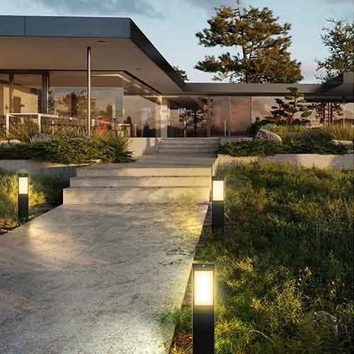 18 Watt 20 Watt Led Courtyard light Street Lights All In One Manufacturer 5-8M height