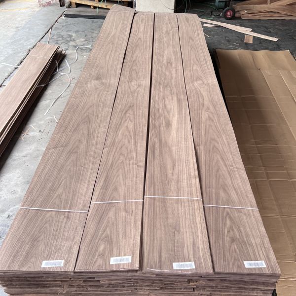 Стеклянная плита из натурального орехового дерева 0,5 мм, используемая для декорации стен и дверей шкафов