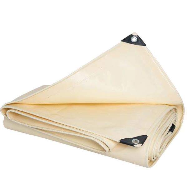 6 дюймовая ткань из ПВХ сетки с открывающимся карманным теней ПВХ покрытый прицепная брезент для крышки кровати грузовика