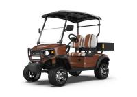 Un chariot de golf électrique tout-terrain de style, de durabilité et de performances disponible en plusieurs couleurs élégantes