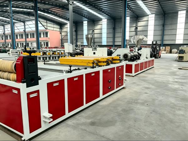 ASA Modified PVC Layer PVC Roof Tile Making Machine Utilizing Counter-rotating Conical Twin-screw for Extrusion Process