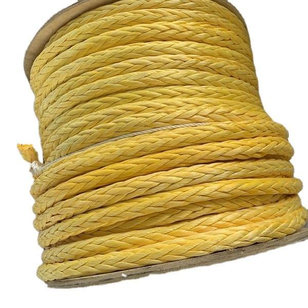 12-Strand UHMWPE Marine Rope High Strength for Industrial Use