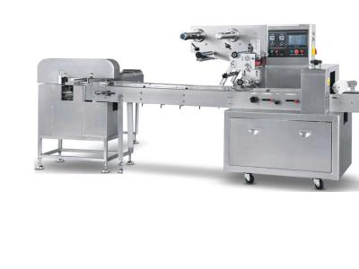 Gelo congelado giratório horizontal automático Lolly Popsicle Packing da máquina do acondicionamento de alimentos