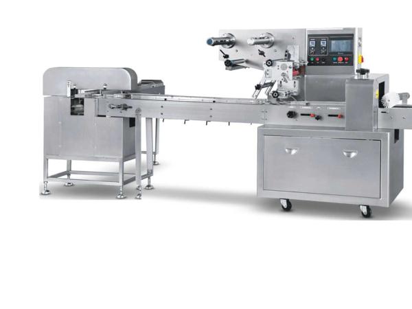 Automatic Horizontal Rotary Frozen Food Packing Machine Ice Lolly Popsicle Packing