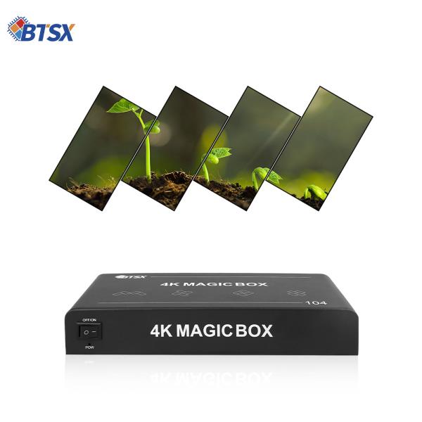 BIT-VWC-104R Digital Signage 90 180 270 Graus Rotation Video Wall Controller 2x2 4k