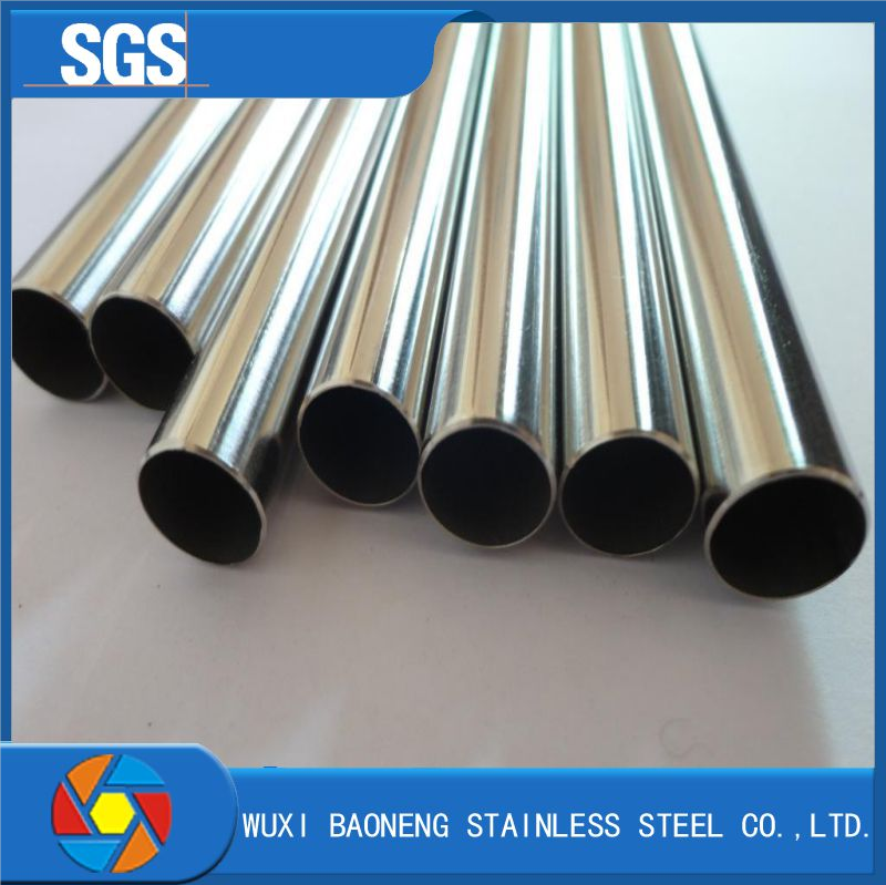 Le miroir inoxydable de tuyau d'acier de diamètre du tuyau sans couture 20mm d'acier inoxydable d'AISI 304 a poli