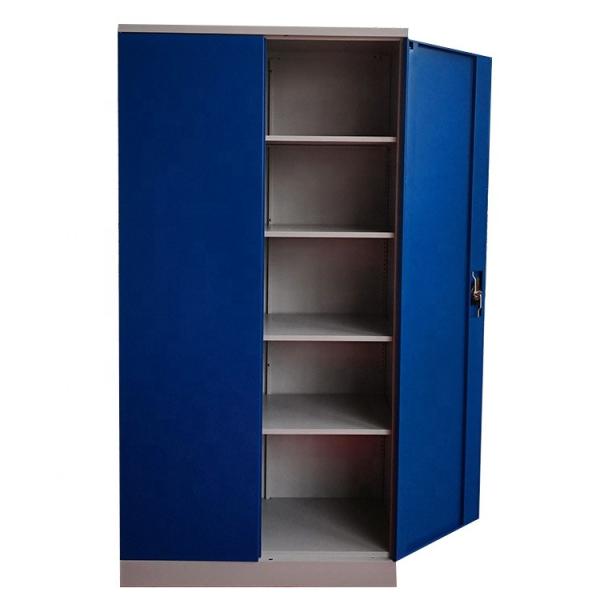 Portes d'oscillation du bureau 2 meubles d'archivage verrouillables de 5 couches