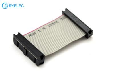 1.0mm Pitch Flat UL2651 With 2.0mm IDC Connector 2*12p 26 Pin 60mm Ribbon Cable